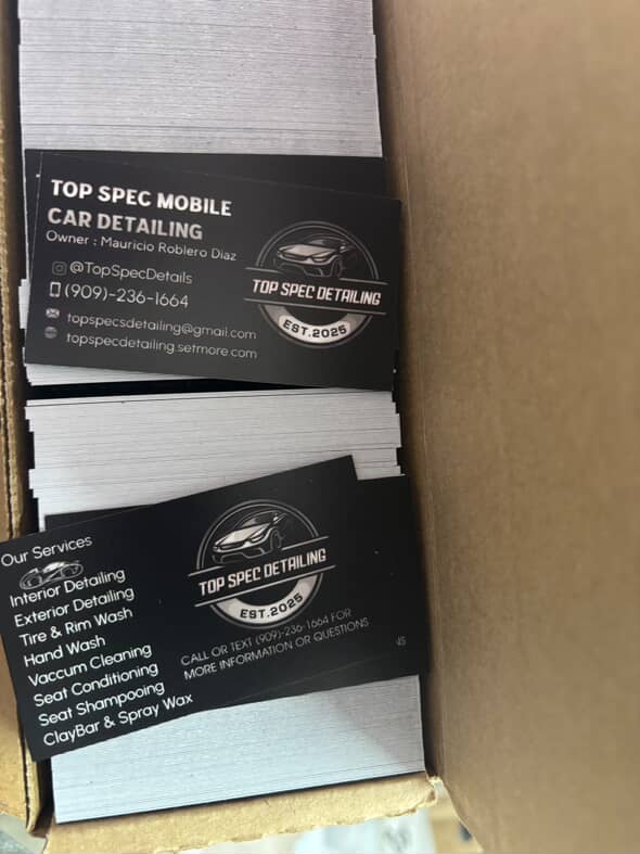 Standard Business Cards
